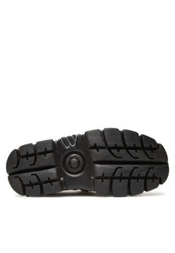 NEW ROCK Sneakersy M-120N-C60 Żółty. Kolor: żółty. Materiał: zamsz, skóra