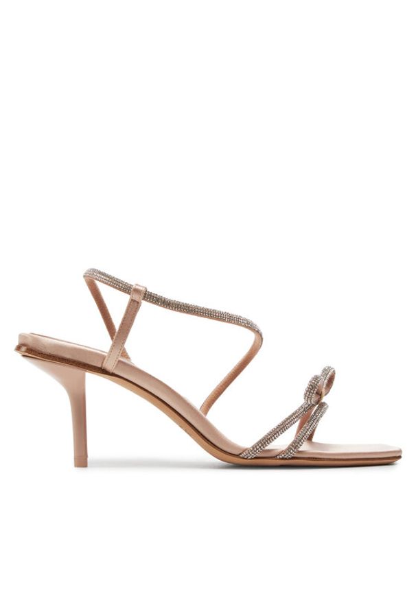 Max Mara Sandały Crystalsandal 24245264116 Różowy. Kolor: różowy. Materiał: materiał