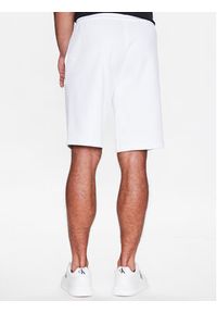 Calvin Klein Szorty sportowe Micro Logo K10K111208 Biały Regular Fit. Kolor: biały. Materiał: bawełna, syntetyk. Styl: sportowy #5