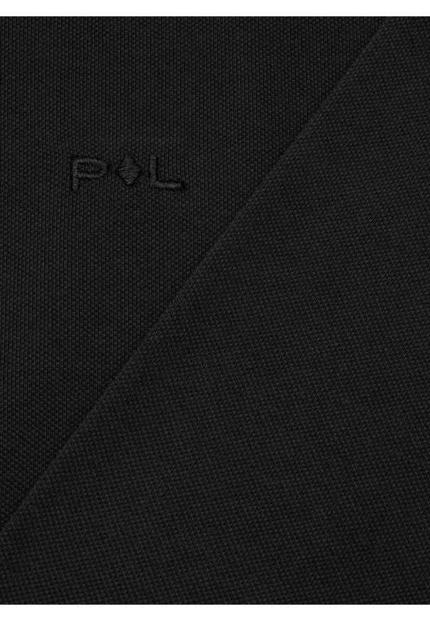 Pako Lorente - PAKO LORENTE – Czarne polo longsleeve. Okazja: na co dzień. Typ kołnierza: polo. Kolor: oliwkowy, czarny. Materiał: bawełna, elastan. Długość rękawa: długi rękaw. Długość: długie. Styl: casual