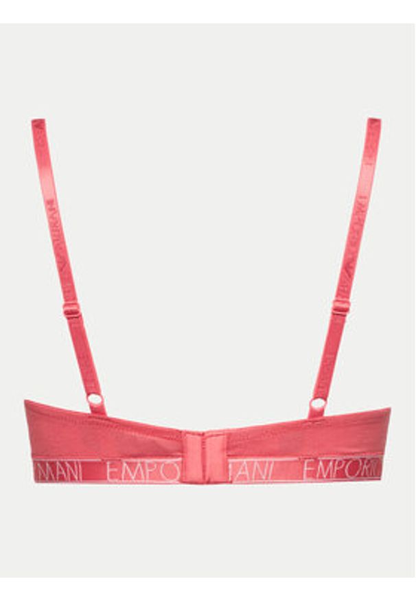 Emporio Armani Underwear Biustonosz bezfiszbinowy 164410 4R223 05373 Różowy. Kolor: różowy. Materiał: bawełna