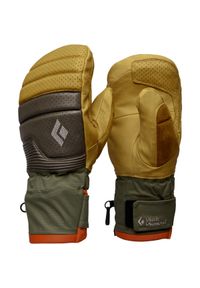 Mitenki Black Diamond Progression. Kolor: żółty. Materiał: puch. Sezon: zima. Sport: narciarstwo