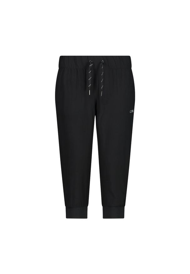 Legging kobieta CMP 3/4. Kolor: czarny. Sport: turystyka piesza
