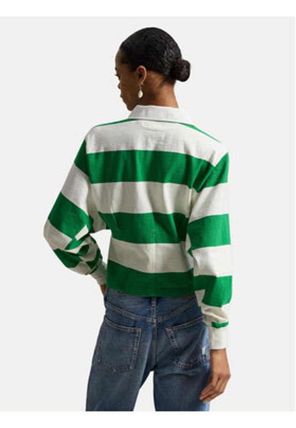 Polo Ralph Lauren Polo 211971746500 Zielony Relaxed Fit. Typ kołnierza: polo. Kolor: zielony. Materiał: bawełna