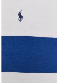 Polo Ralph Lauren Bluza damska z kapturem wzorzysta. Typ kołnierza: kaptur, polo. Kolor: niebieski. Długość rękawa: długi rękaw. Długość: długie #4