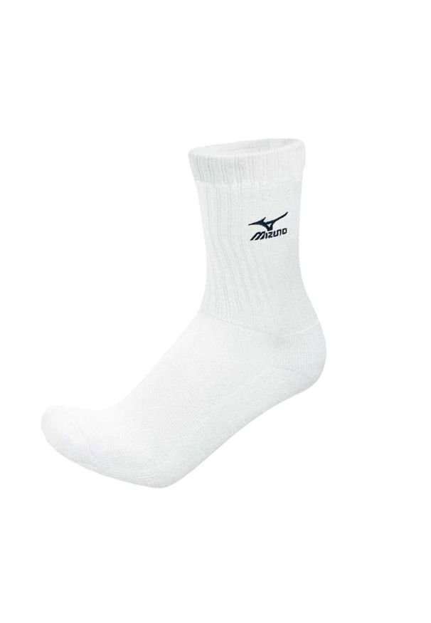 Mizuno - Skarpety Siatkarskie Unisex Dla Dorosłych. Kolor: biały. Sport: turystyka piesza
