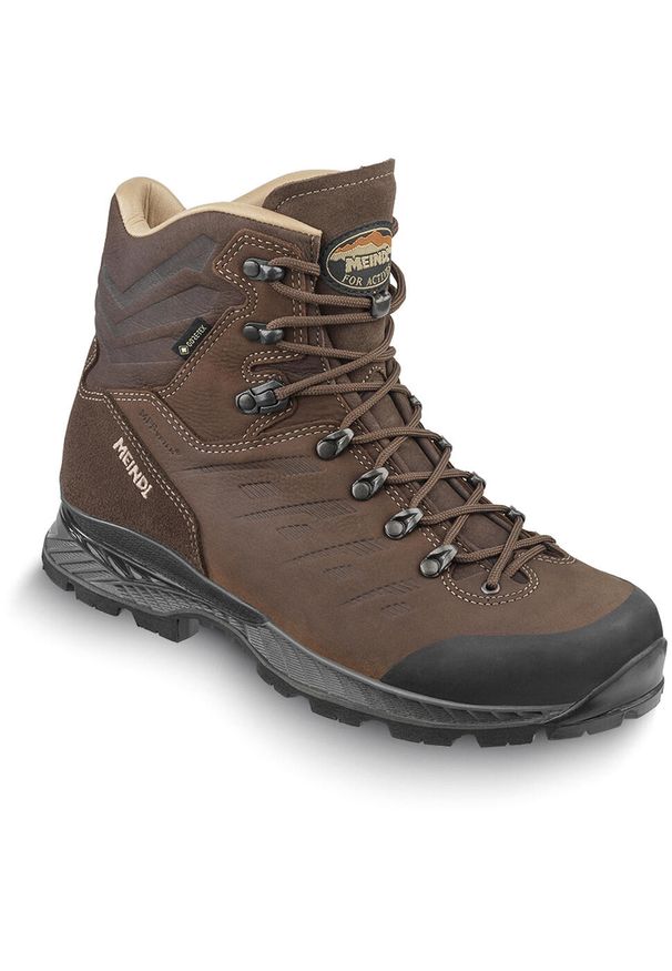 MEINDL - Buty trekkingowe damskie Meindl Albis Lady z membraną Gore - Tex. Kolor: brązowy. Styl: sportowy