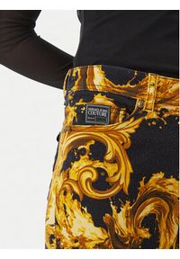 Versace Jeans Couture Jeansy 80HAB506 ES153 Czarny Wide Leg. Kolor: czarny #4