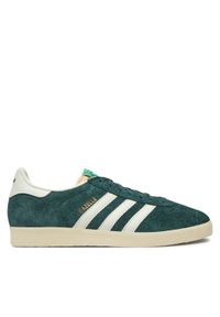 Adidas - adidas Sneakersy Gazelle IF9655 Zielony. Kolor: zielony. Materiał: skóra, zamsz. Model: Adidas Gazelle