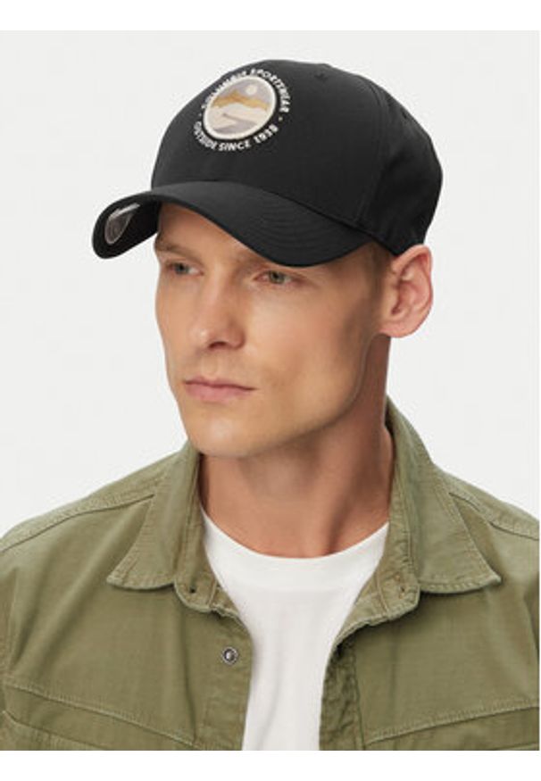 columbia - Columbia Czapka z daszkiem Lost Lager™ 3D Stretch Snap Back 2159001 Czarny. Kolor: czarny. Materiał: poliester