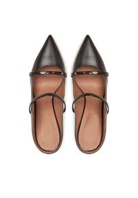 MALONE SOULIERS Klapki Maureen 100-355 Brązowy. Kolor: brązowy. Materiał: skóra #4