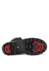 Rieker Trzewiki X8200-00 Czarny. Kolor: czarny. Materiał: zamsz, skóra #6