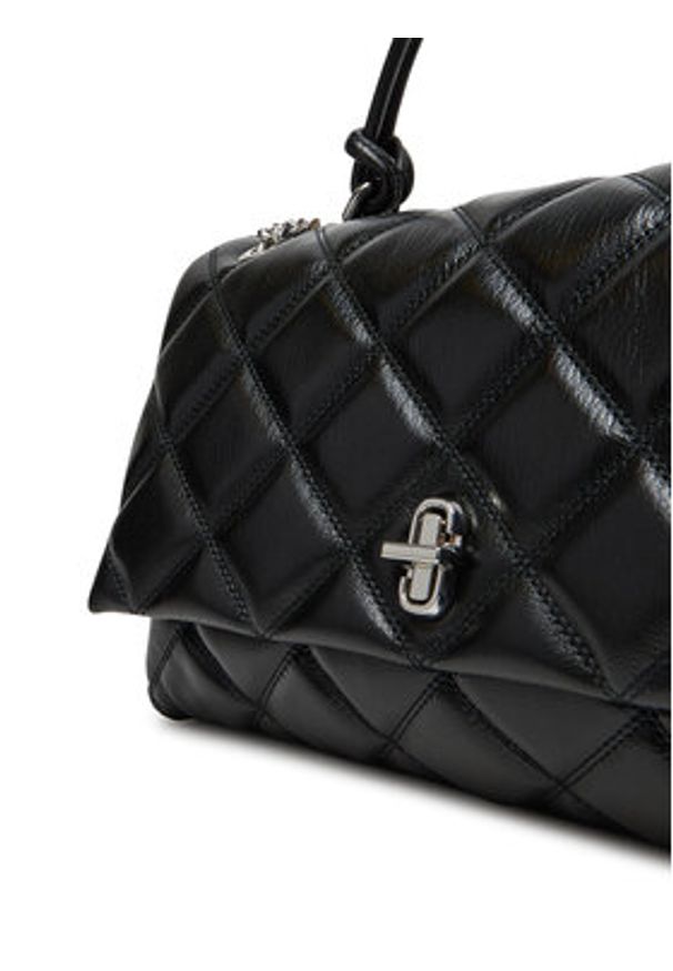 MARC JACOBS - Marc Jacobs Torebka The Quilted Dual Convertible Shoulder Bag 2S5HCR007H02 Czarny. Kolor: czarny. Materiał: skórzane