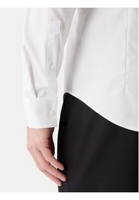 Calvin Klein Koszula LV019EU090 Biały Slim Fit. Kolor: biały. Materiał: bawełna #5