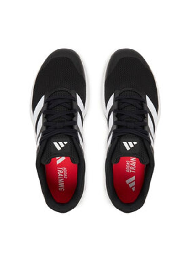 Adidas - adidas Buty na siłownię Dropset Base JS3045 Czarny. Kolor: czarny. Materiał: materiał. Sport: fitness