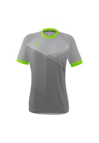 ERIMA - Damski jersey Erima Mantua. Kolor: szary, wielokolorowy, zielony. Materiał: jersey. Sport: kolarstwo #1