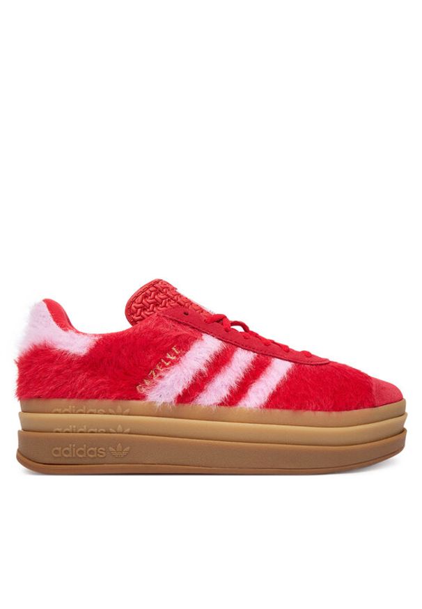 Adidas - adidas Sneakersy Gazelle Bold JS3905 Bordowy. Kolor: czerwony. Materiał: skóra, zamsz. Model: Adidas Gazelle