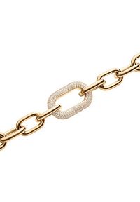 Daniel Wellington Naszyjnik Crystal Link DW00400589 Złoty. Materiał: metalowe, złote. Kolor: złoty