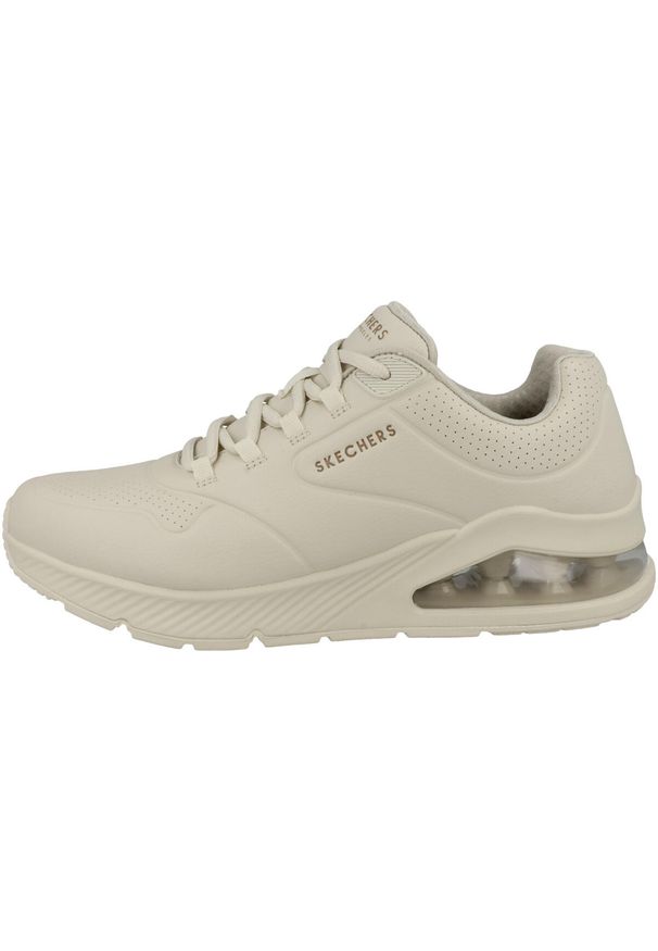 skechers - Buty sportowe Sneakersy męskie, Skechers Uno 2. Kolor: beżowy. Sport: turystyka piesza