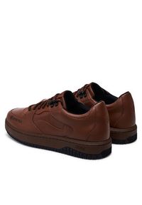 Hugo Sneakersy Kilian 50529889 Brązowy. Kolor: brązowy. Materiał: skóra #4