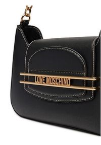 Love Moschino - LOVE MOSCHINO Torebka JC4347PP0LKP0000 Czarny. Kolor: czarny. Materiał: skórzane #3