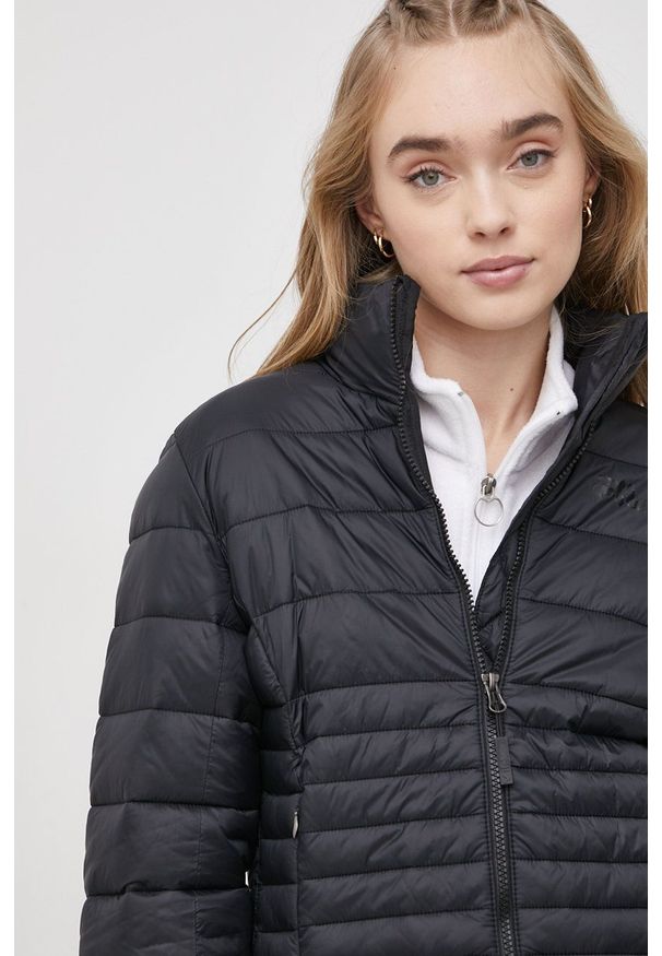 Fila Kurtka kolor czarny przejściowa. Okazja: na co dzień. Kolor: czarny. Styl: casual