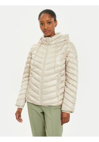 Tom Tailor Kurtka przejściowa 1041489 Beżowy Slim Fit. Kolor: beżowy. Materiał: syntetyk