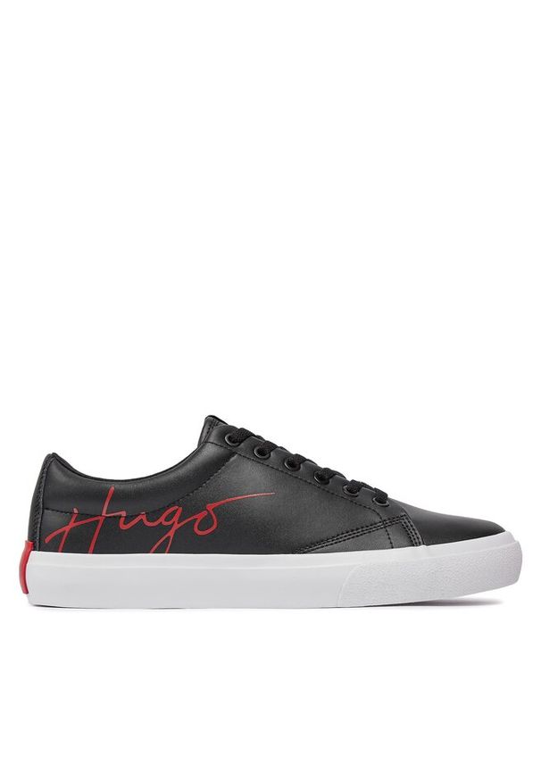 Sneakersy Hugo. Kolor: czarny