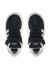 Adidas - adidas Sneakersy Grand Court 00s JP5896 Czarny. Kolor: czarny. Materiał: skóra, zamsz