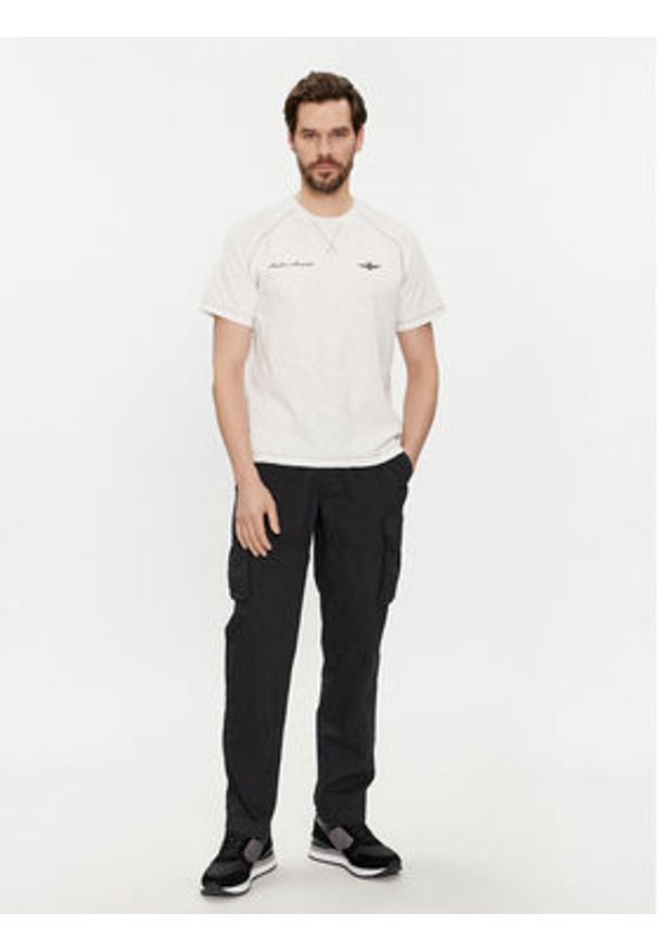 Aeronautica Militare Spodnie materiałowe 241PA1578CT3244 Szary Regular Fit. Kolor: szary. Materiał: bawełna