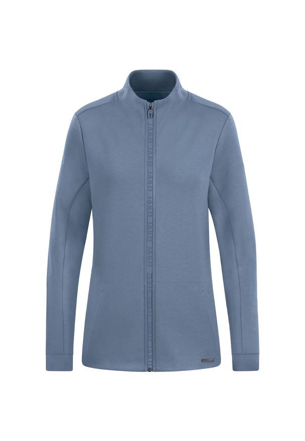 Kurtka z dresu Jako Pro Casual. Kolor: niebieski. Materiał: dresówka