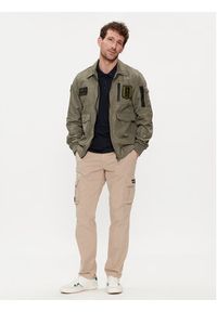 Aeronautica Militare Kurtka bomber 241AB2071CT3081 Zielony Regular Fit. Kolor: zielony. Materiał: syntetyk