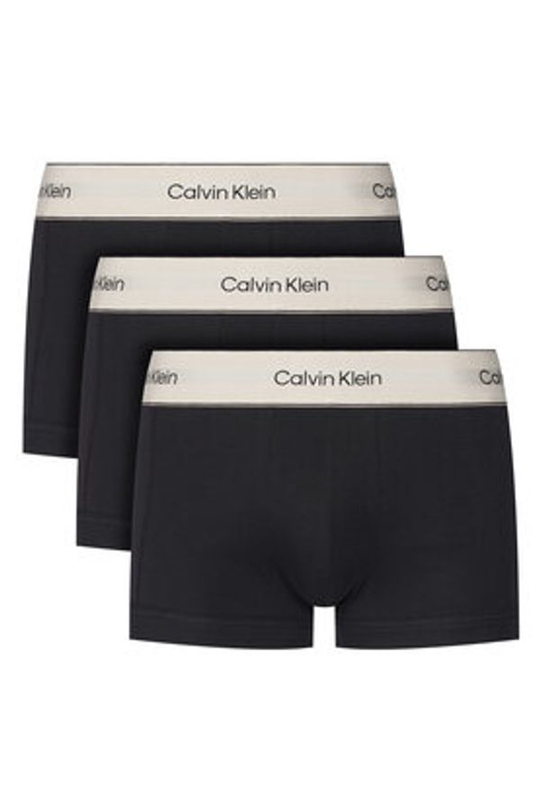 Calvin Klein Underwear Komplet 3 par bokserek LV00NB4446 Czarny. Kolor: czarny. Materiał: bawełna