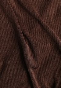 Born2be - Brązowa Koktajlowa Sukienka Ozdobiona Metaliczną Aplikacją i Marszczeniem z Boku Retima. Kolor: brązowy. Wzór: aplikacja. Styl: wizytowy #8