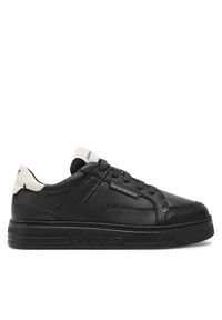 Emporio Armani Sneakersy X4X568 XN162 U066 Czarny. Kolor: czarny. Materiał: skóra