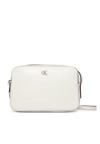 Calvin Klein Torebka Ck Camera Bag LV04F3173G Biały. Kolor: biały. Materiał: skórzane #2