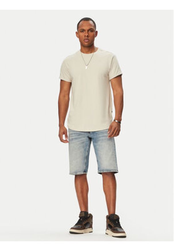 G-Star RAW - G-Star Raw Szorty jeansowe Mosa D24430-E205 Niebieski Regular Fit. Kolor: niebieski. Materiał: bawełna