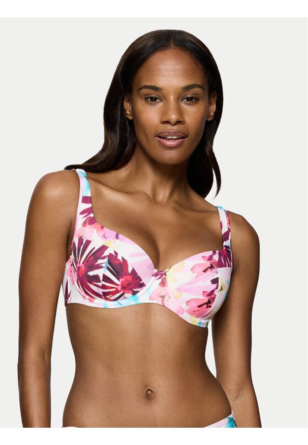Triumph Góra od bikini Summer Fleur 10222301 Kolorowy. Materiał: syntetyk. Wzór: kolorowy