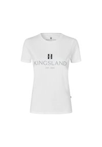 KINGSLAND - Koszulka damska Kingsland Classic. Kolor: biały #1