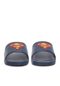Superman Klapki CEO-SS26-231WBSUM Granatowy. Kolor: niebieski. Materiał: materiał. Wzór: motyw z bajki #2