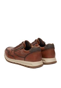 Rieker Sneakersy B0504-24 Brązowy. Kolor: brązowy. Materiał: skóra #7
