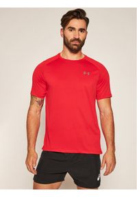 Under Armour Koszulka techniczna Ua Tech™ 2.0 1326413 Czerwony Regular Fit. Kolor: czerwony. Materiał: syntetyk