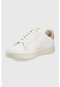 MOA Concept buty skórzane gallery kolor biały. Nosek buta: okrągły. Zapięcie: sznurówki. Kolor: biały. Materiał: skóra #5