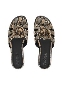 Pinko - PINKO Klapki Milly 04 SD0463 P042 Beżowy. Kolor: beżowy. Materiał: skóra #3