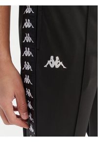 Kappa Spodnie dresowe Banda Rastoria 303KUC0 Czarny Slim Fit. Kolor: czarny. Materiał: syntetyk #4