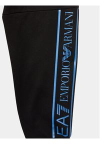 EA7 Emporio Armani Spodnie dresowe 3RBP59 BJ05Z 1200 Czarny Regular Fit. Kolor: czarny. Materiał: bawełna