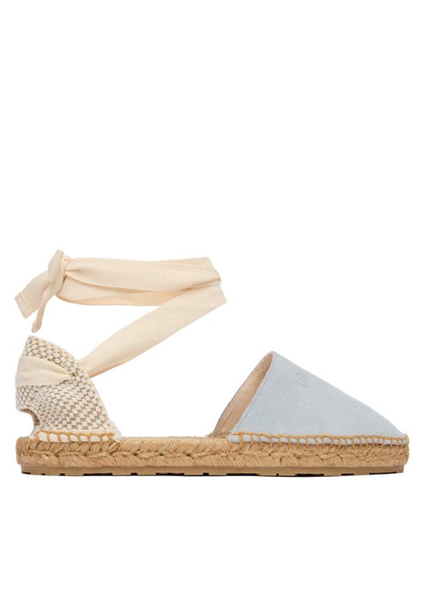 Love Moschino - LOVE MOSCHINO Espadryle JA10562G0OIG5701 Błękitny. Kolor: niebieski. Materiał: zamsz, skóra