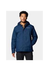columbia - Kurtka Przeciwdeszczowa Męska Columbia Hikebound II. Kolor: niebieski. Sezon: zima, jesień. Sport: turystyka piesza #1
