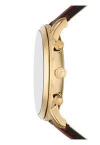 Fossil Zegarek Neutra Chronograph FS6113 Brązowy. Kolor: brązowy