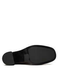 Calvin Klein Botki Block Heel Zip Boot Lth HW0HW02593 Bordowy. Kolor: czerwony. Materiał: skóra #3